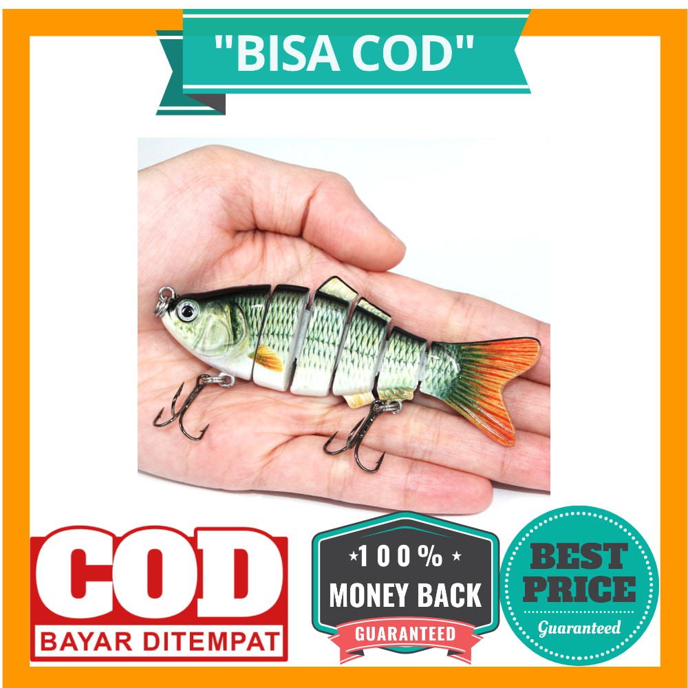 Kail Pancing Bentuk Ikan Hidup - SAJ-042 - Multi-Color