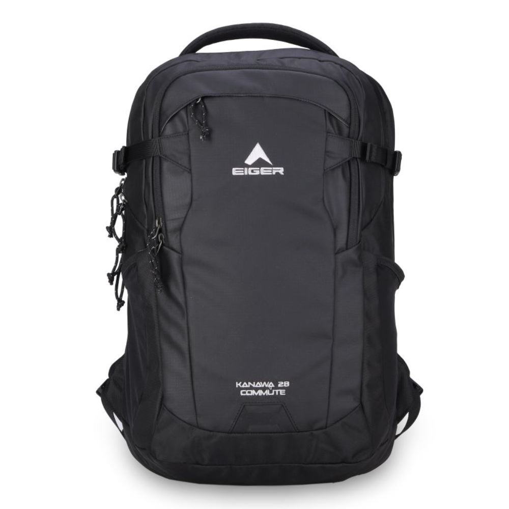 EIGER KANAWA COMMUTE 28 1.0 LAPTOP BACKPACK BLACK