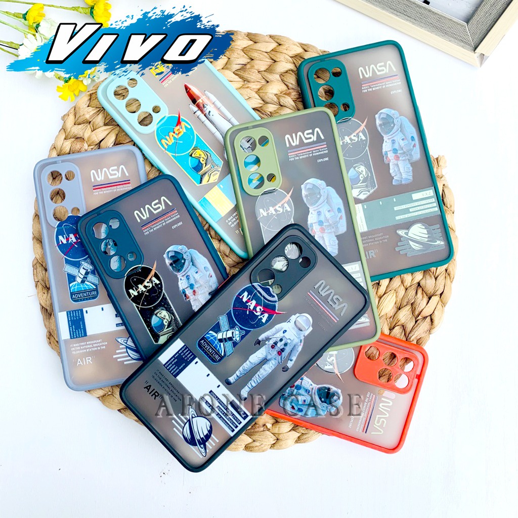 Case Nasa Cover Camera Vivo Y20S Y12S V20 Y53 Y20 Y81 Y20I V20SE