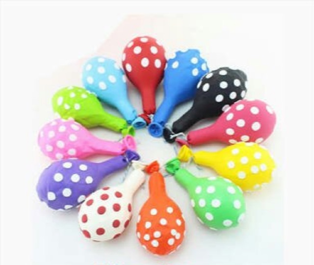 balon polkadot ssatuan murah