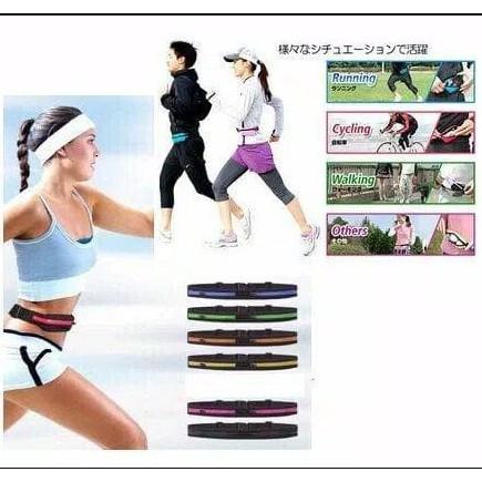 sport jogging belt / running pocket / tas pinggang olahraga Sepeda / Tracking