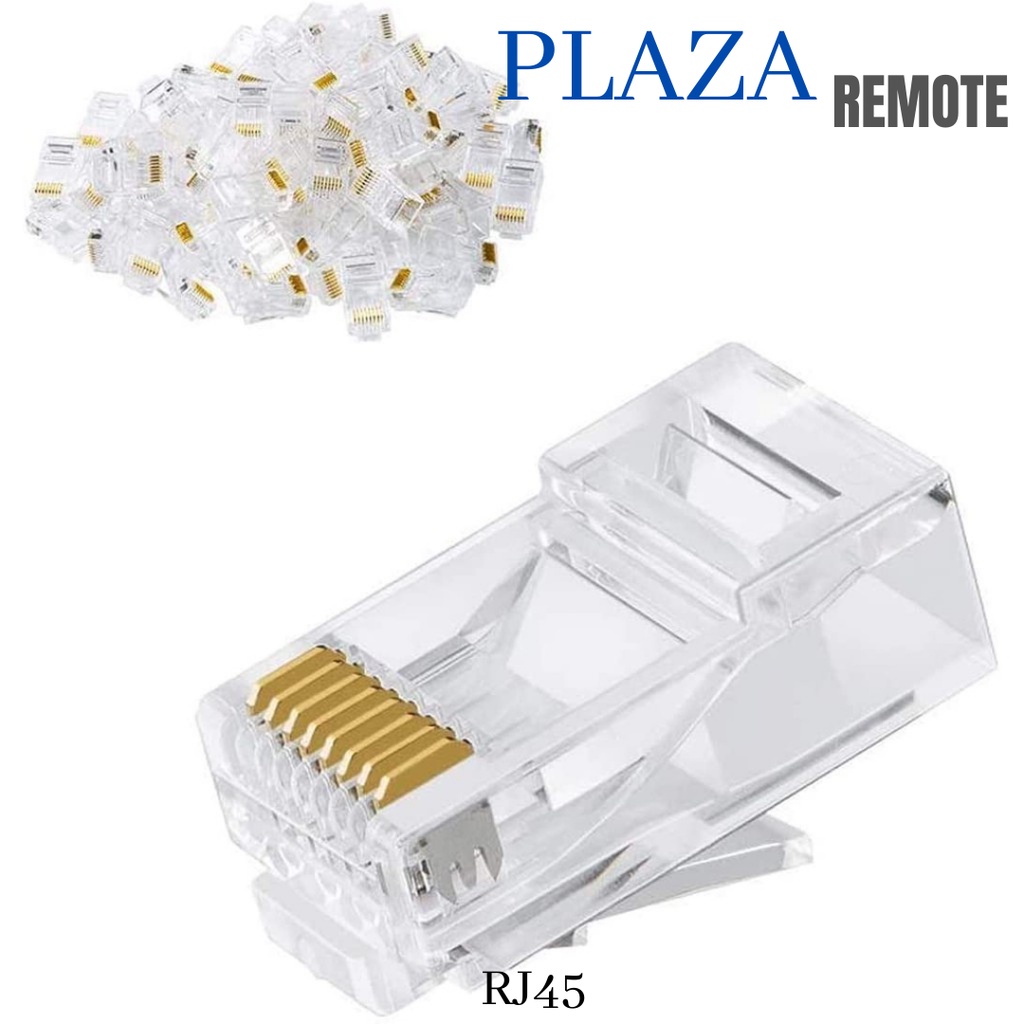 Connector RJ45 Cat5 /Konektor RJ45 Cat5 CAT5E TEMBUS ANTI GAGAL