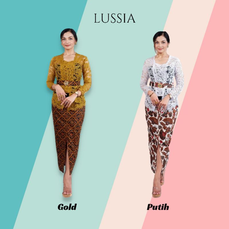 Set Kebaya Semi Perancis Lussia