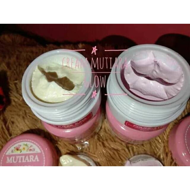 Cream mutiara glow glowing skincare