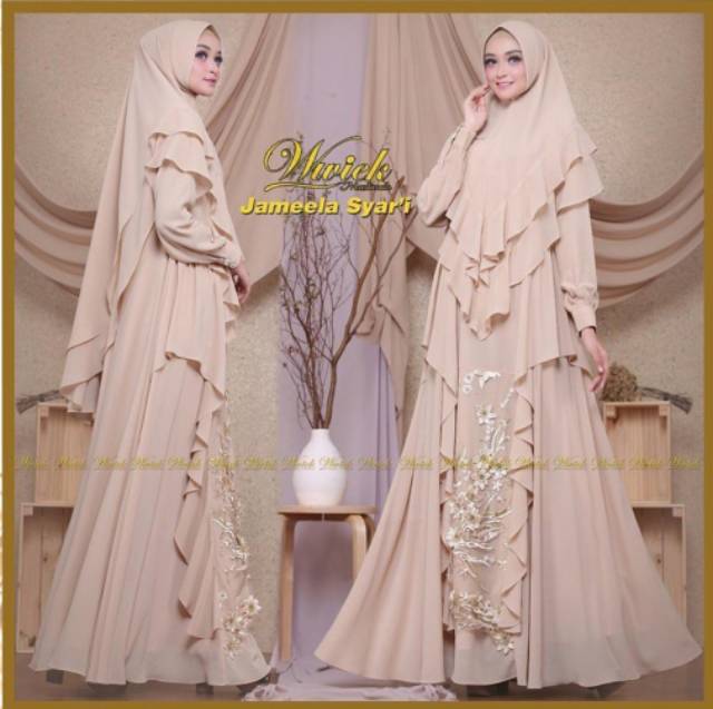 GAMIS SYARI JAMEELA by WWIEK MUSLIMAH