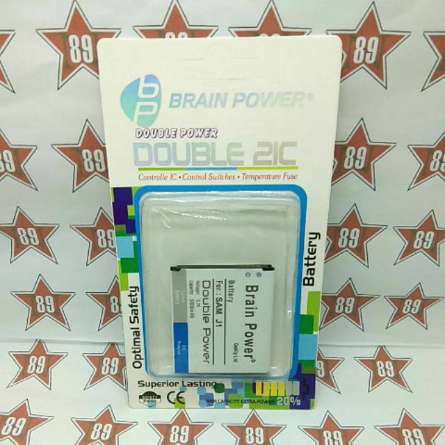 Battery batre Samsung J1  Brain power