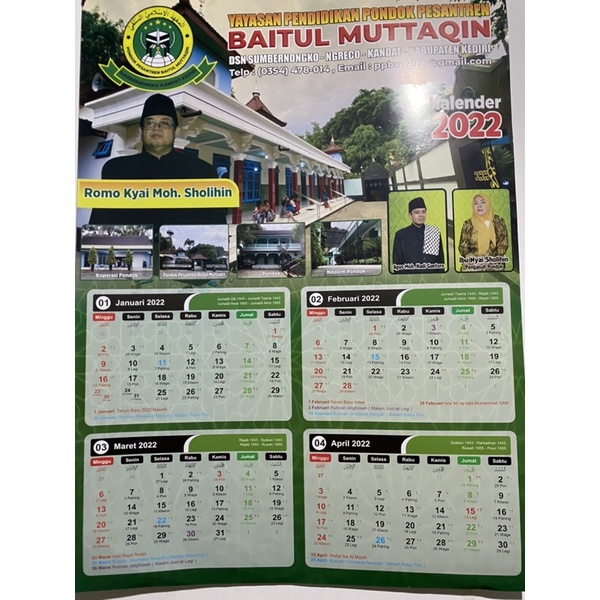 

KALENDER 2022 PP BAITUL MUTTAQIN SUMBERNONGKO NGRECO KANDAT KEDIRI