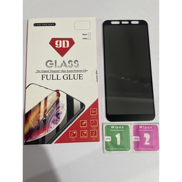 [Anti SPY] Samsung J6 Plus | Samsung J4 Plus | Samsung J4 Core | Samsung A7 2018 Anti Gores Layar Privacy FULL Tempered Glass Full Cover Ceramic Anti SPY