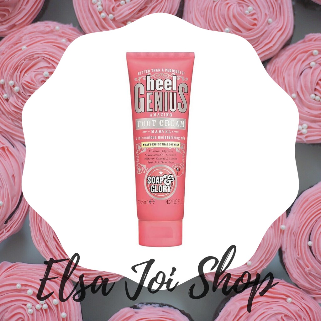 Soap&amp;Glory Heel Genius Foot Cream 125ml