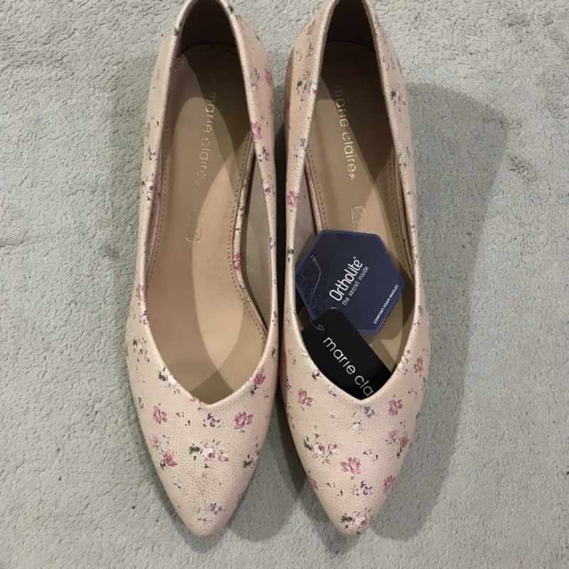 Sepatu marie claire / Sepatu kawaii lolita / Marie Claire flat shoes / Heels marie claire / vintage 