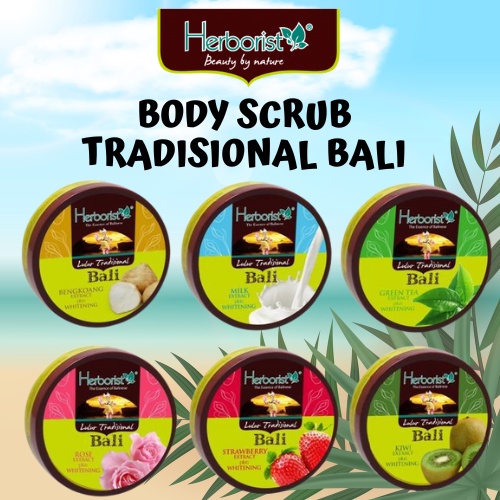 Herborist Lulur Bali Tradisional body scrub 100gr