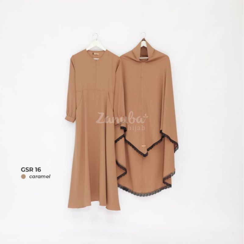 GSR 16 ZANUBA  GAMIS SET SYARI