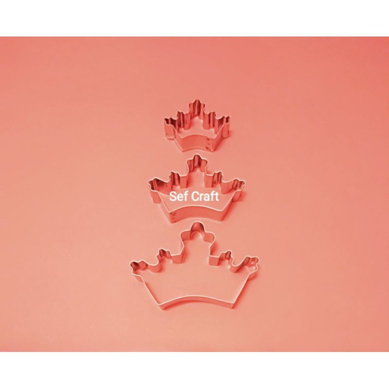 

Crowns stainless cutter 3 / set