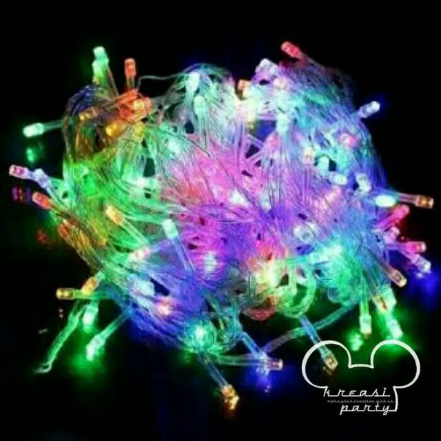 Lampu Hias Natal / Lampu Natal LED Warna Warni