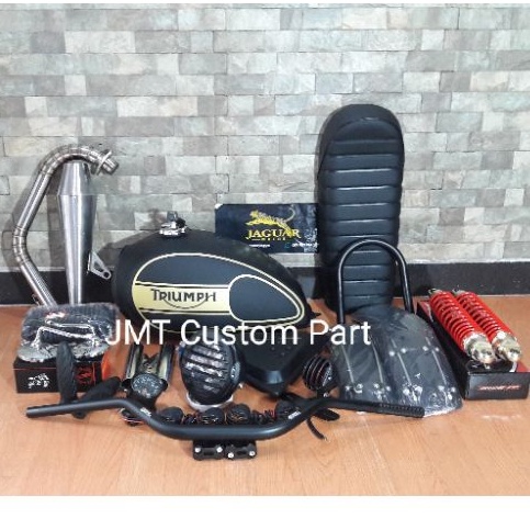 Body Part Japstyle Scrambler Glpro Megapro Old, Tiger Thunder 125