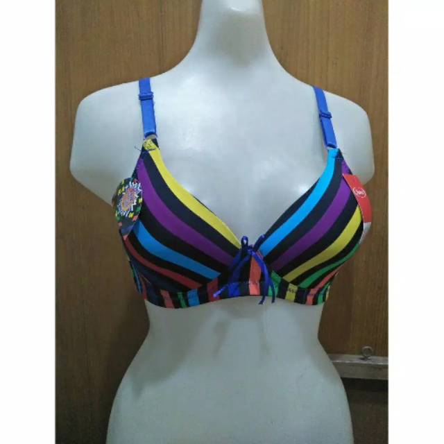 Bh / Bra Sorex Rainbow Tanpa Kawat 11149