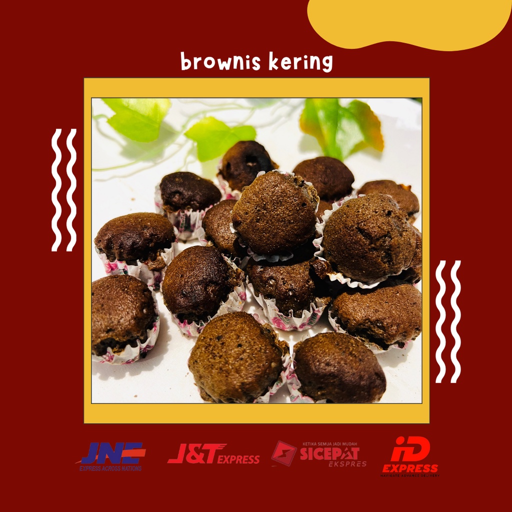 

Cemilan Bandung I Makanan Ringan I Brownies Kering mini