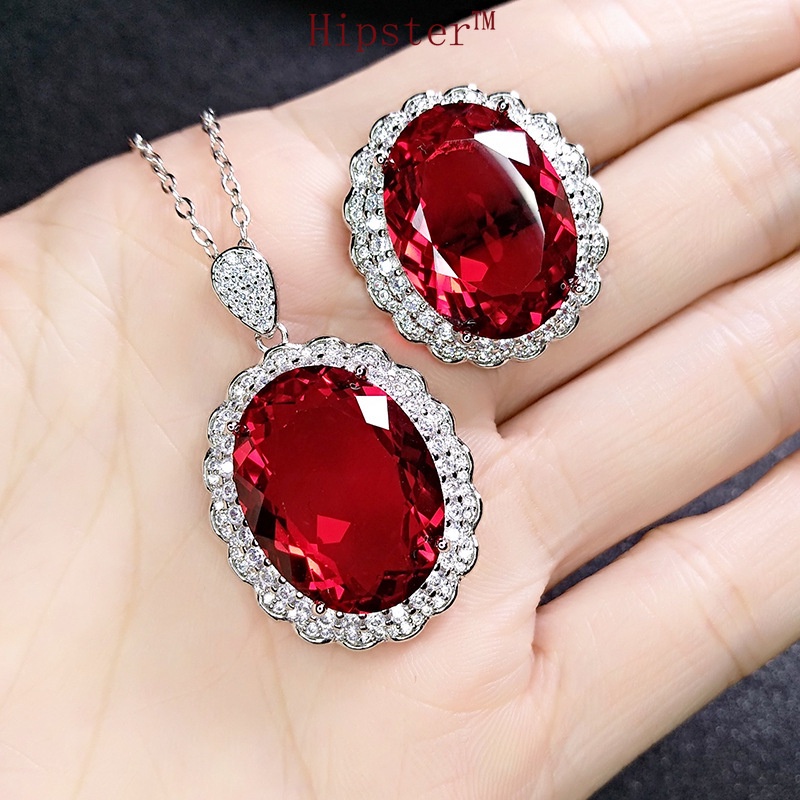 Best Selling Fashion Elegant Graceful Inlaid Ruby Ring