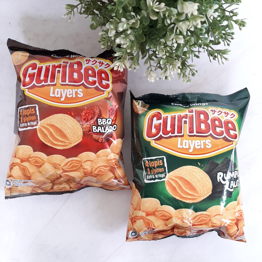 Guribee Balado dan Rumput Laut 65gr