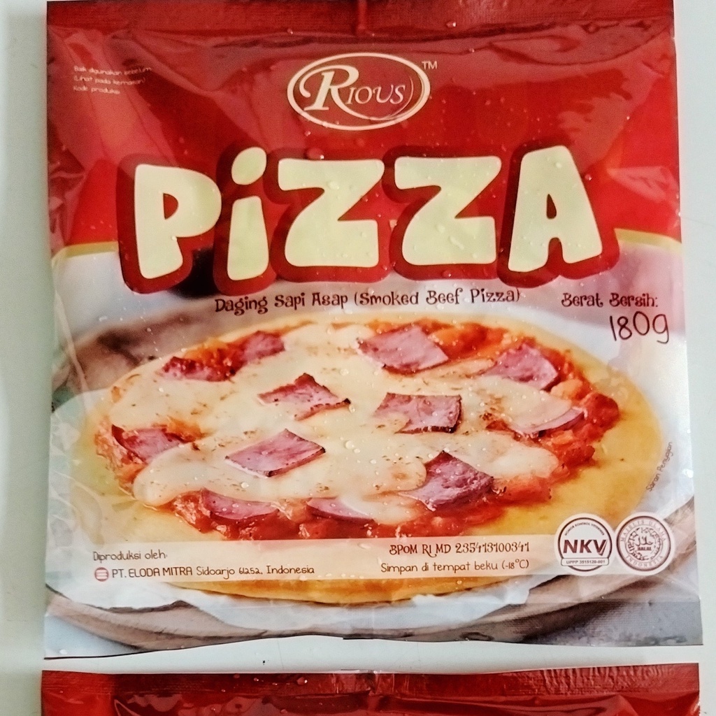 

Pizza Rious 180gr