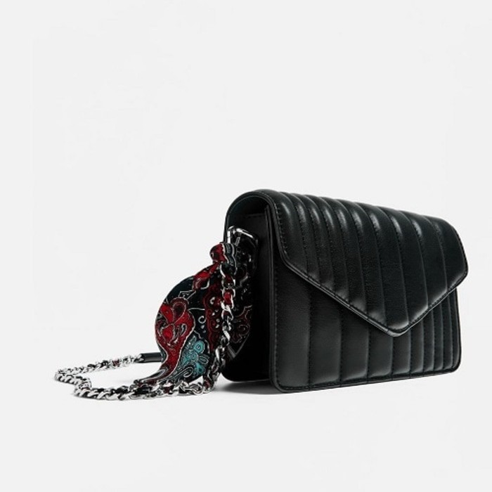 Tas Kerja Wanita / Handbag / Shoulder Bag Tas Zara Import Selempang Rantai F24079