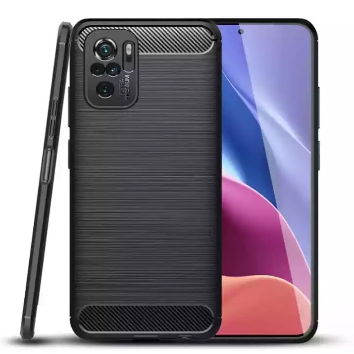 CASE SLIM FIT CARBON IPAKY XIAOMI REDMI NOTE 10 XIAOMI REDMI NOTE 10S SOFTCASE - FA