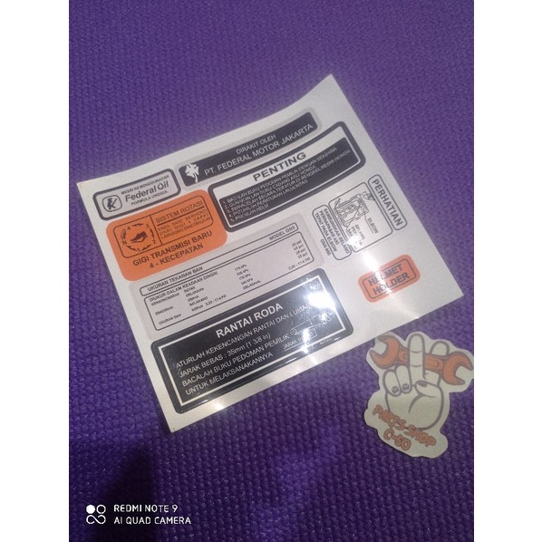 

STIKER STICKER PELENGKAP DETAIL ASTREA GRAND LEGENDA PRIMA SUPRA