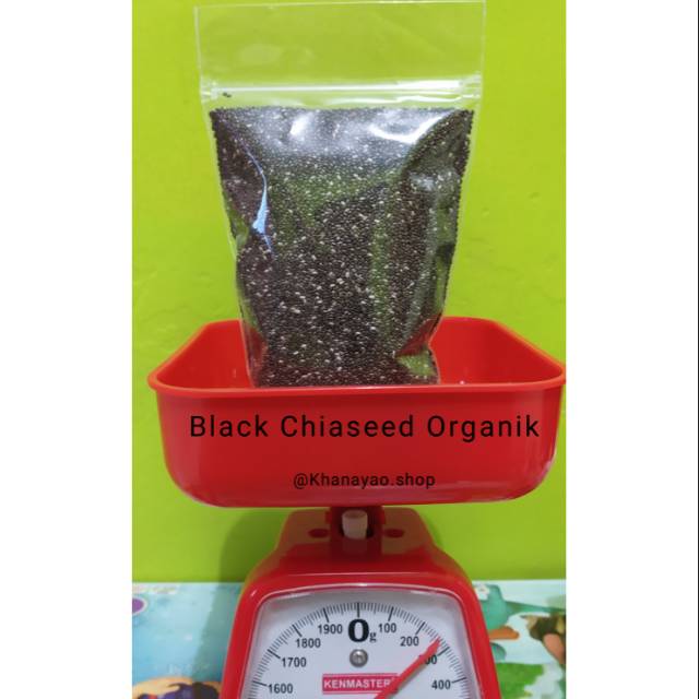 

Black Chiaseed organik mexico - chiaseed JSR - biji chia hitam organik - chiaseed diet