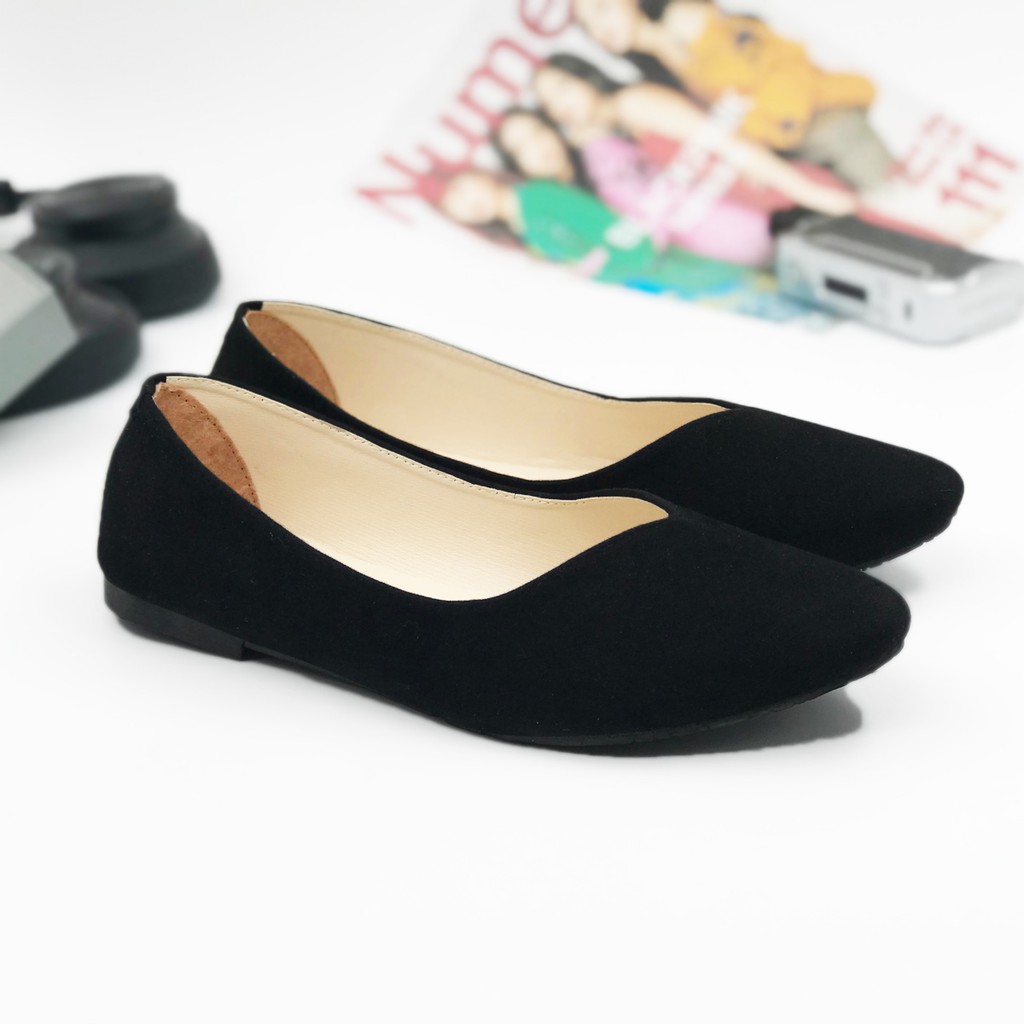 ESTORE Flat Shoes  Sexy Pointed FS16 Sepatu Wanita  Warna  