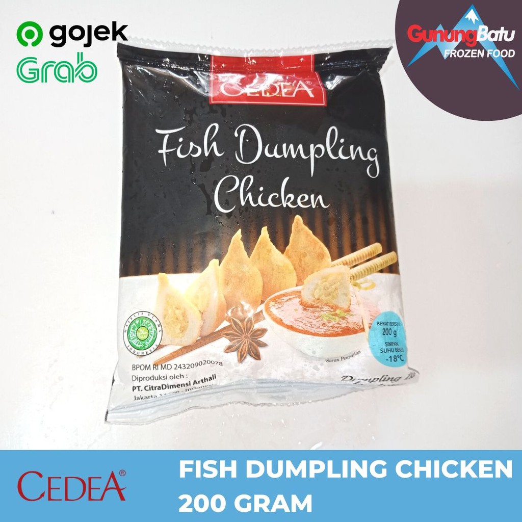 

CEDEA CHICKEN DUMPLING 200 GRAM