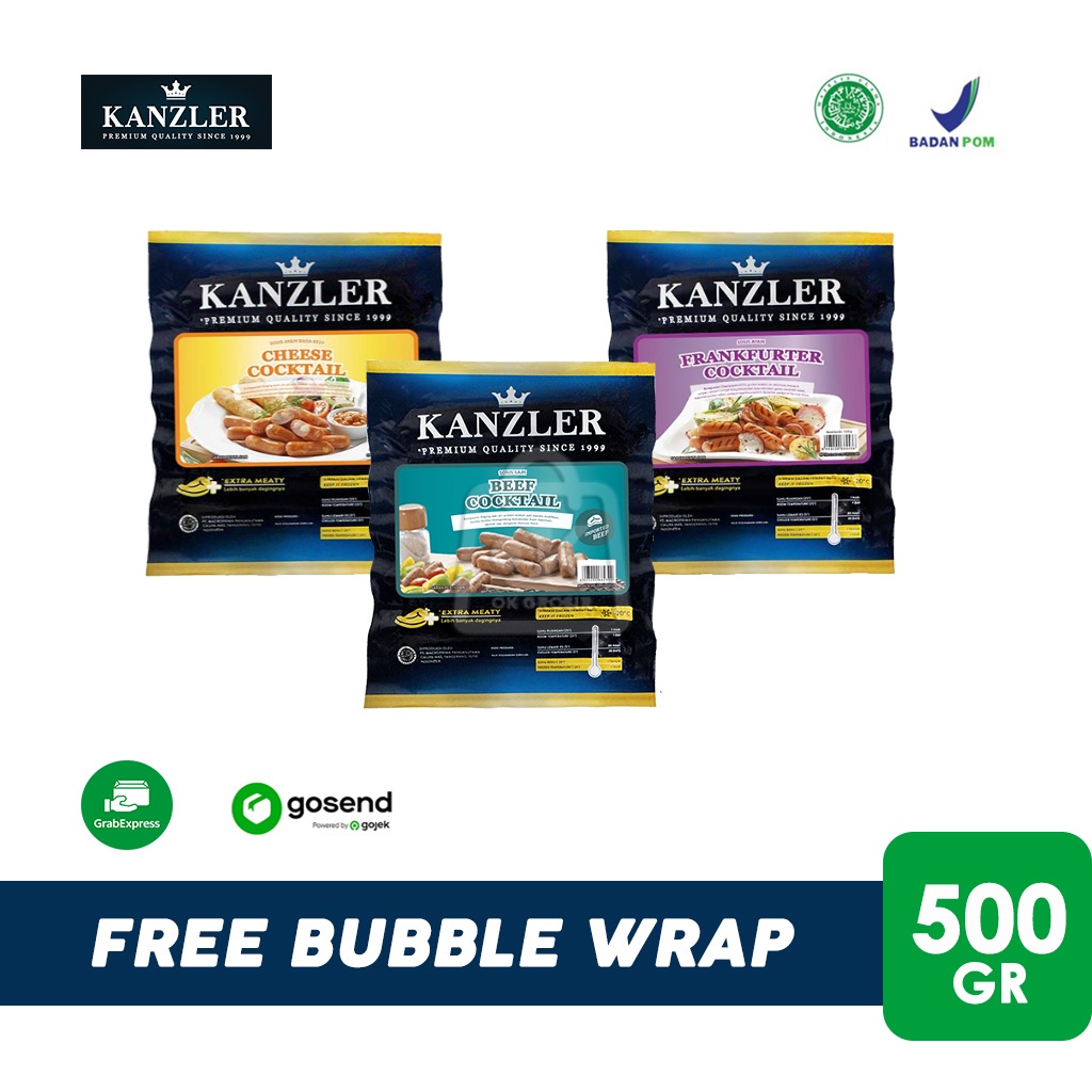 

Sosis Kanzler Cocktail (500 gr) KHUSUS INSTANT
