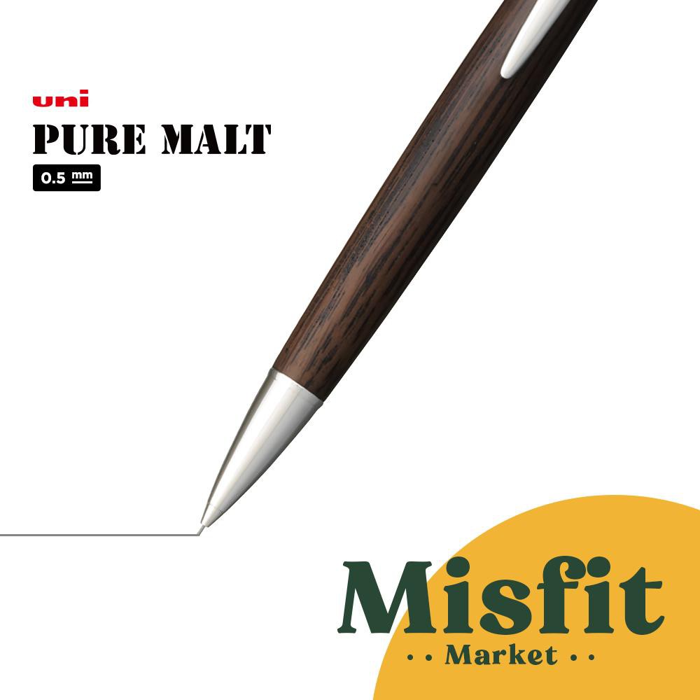

Uni Pure Malt M5-2005 Oakwood Premium Edition Mechanical Pencil 0.5 mm Pensil Mekanik