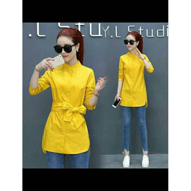 Baju Atasan Blouse Tunik Jenny Wanita Baju Muslim Blouse