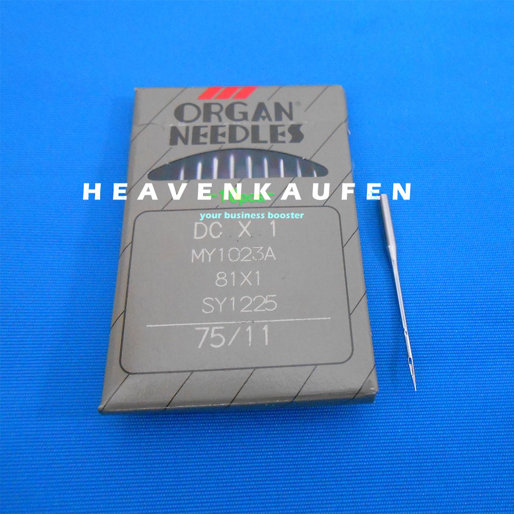 Jarum Mesin Obras Organ Needles No 11