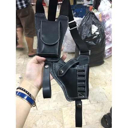 Sarung Pistol Ketiak | Sarung Pistol Slempang | Sarung Pistol Kulit