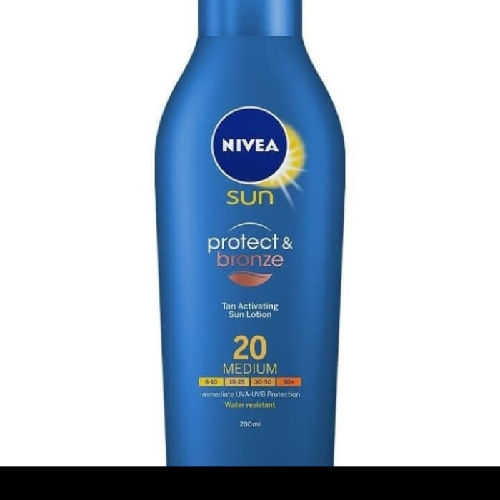 NIVEA SUN PROTECT &amp; BRONZE SPF 20+ 200ML