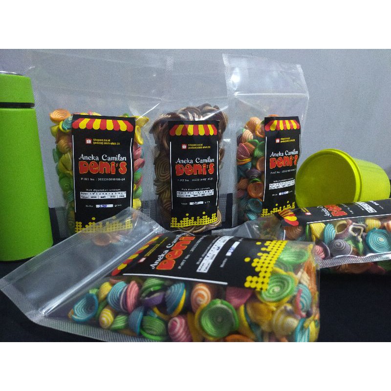 

Kuping Gajah Coklat dan rainbow (mini) 200gr /250gr