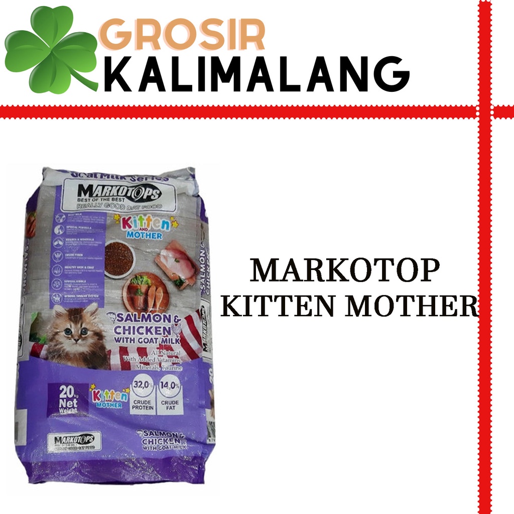 Markotops Kitten &amp; Mother Salmon Chicken 20k (Grab/Gosend)