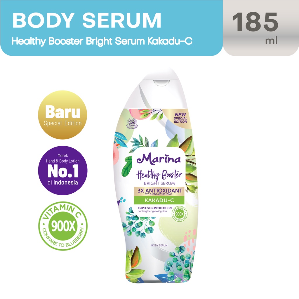 Marina Healthy Booster Bright Serum 185ml - Kakadu [1 pcs] - Exp : 04.2026