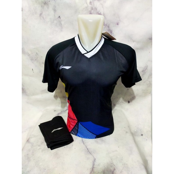 BAJU BADMINTON DEWASA SETELAN BADMINTO L156 JERSEY BULUTANGKIS