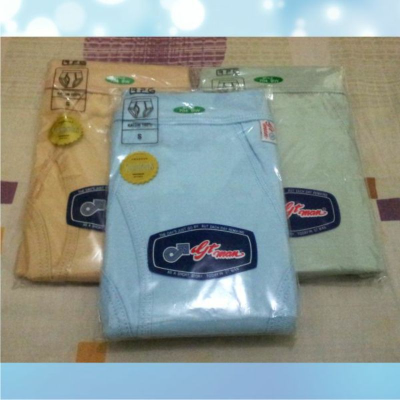 Celana Dalam GT MAN 704 Putih dan Warna