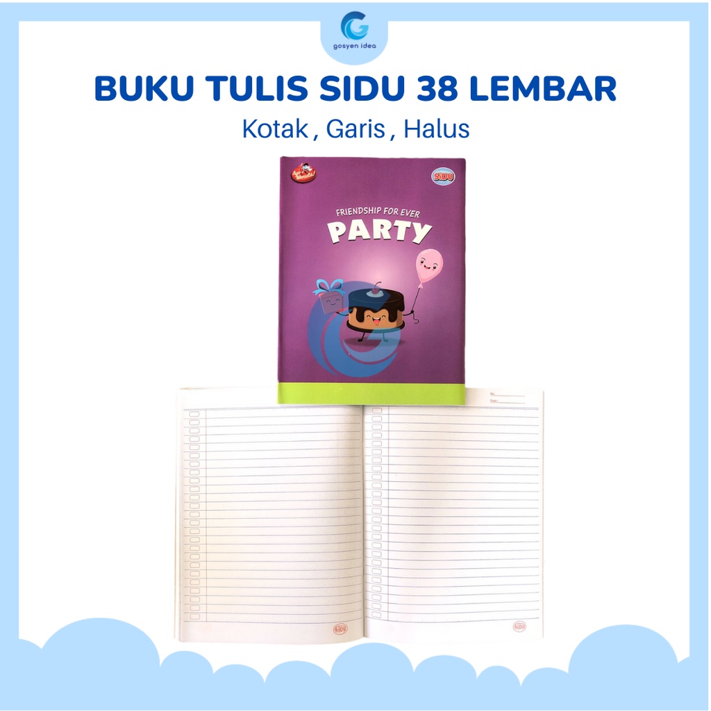 

Buku Tulis Anak Sekolah Sinar Dunia Buku Kotak Halus Garis 38 Lembar