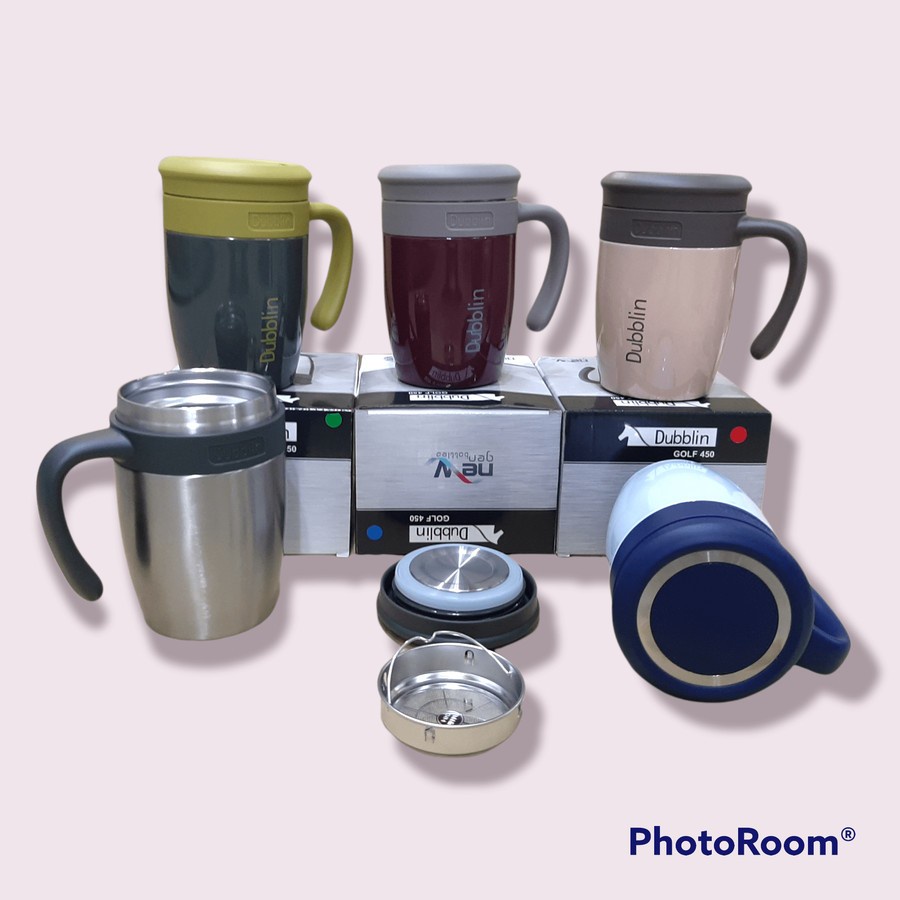Barangunik2021-Mug Gelas Cangkir Tahan Panas Dingin 450 ml Dubblin Golf DBN-1909
