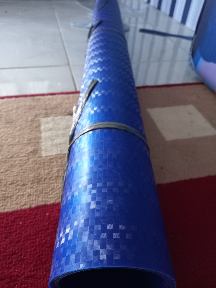 Plastik Fiber Pagar 0.6mm Maxilon Lite Motif Petak Lebar 1 Meter