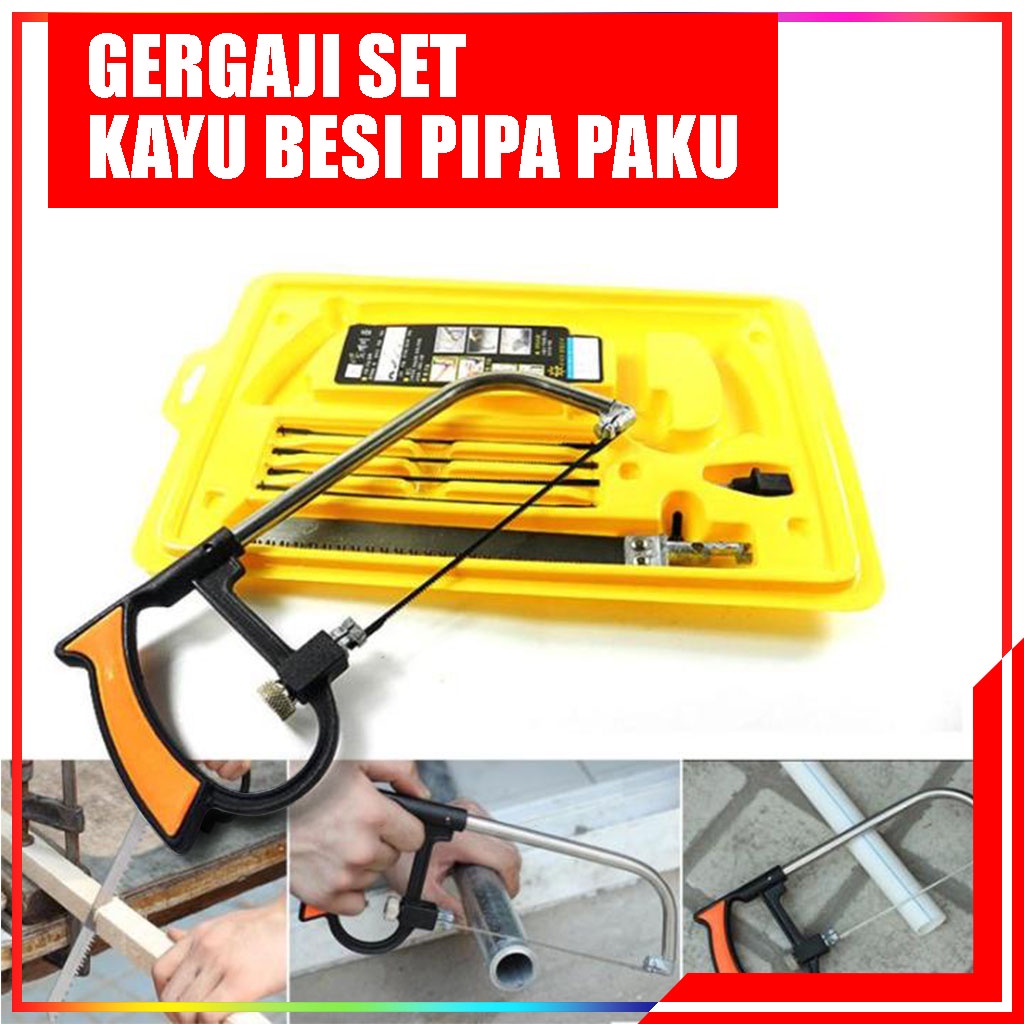 Magic Saw Gergaji Tangan Multifungsi / Gergaji Kecil Set - Mini Gergaji Ukir Serbaguna Set