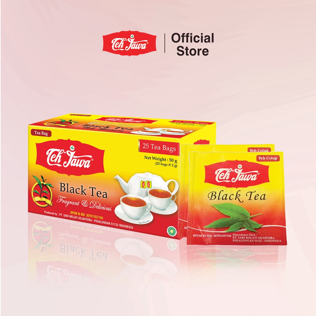 Teh Jawa Black Tea Enveloped Celup isi 25