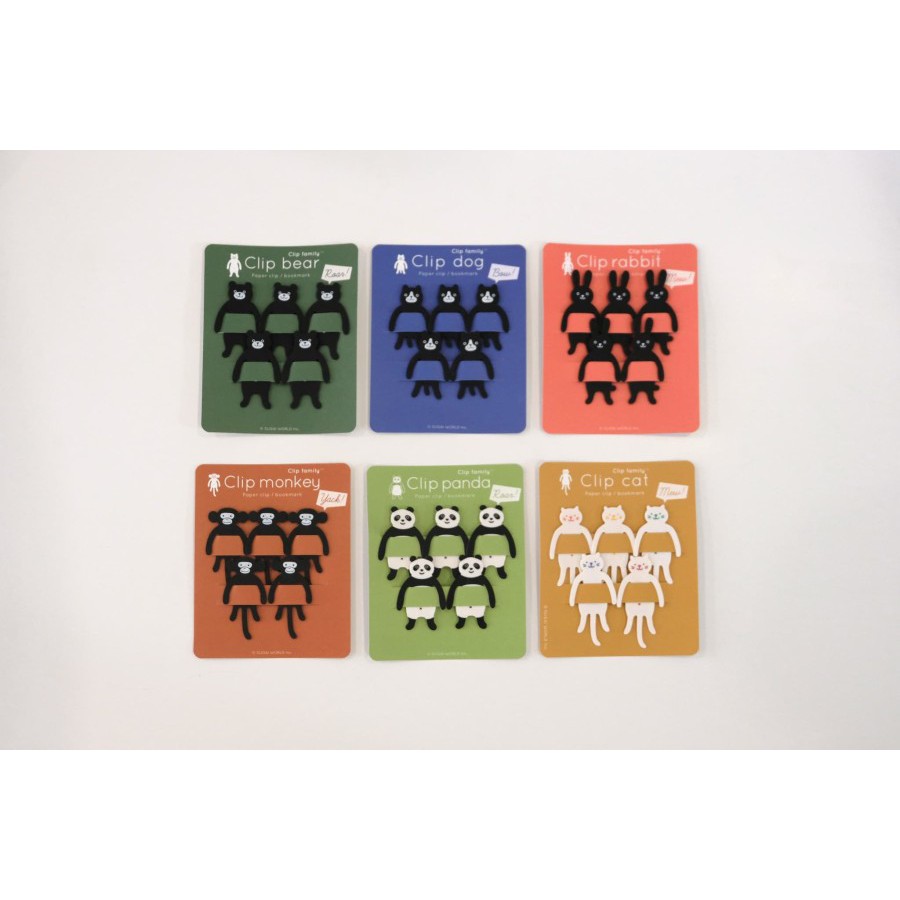 

Clip Family Paperclip Bookmark