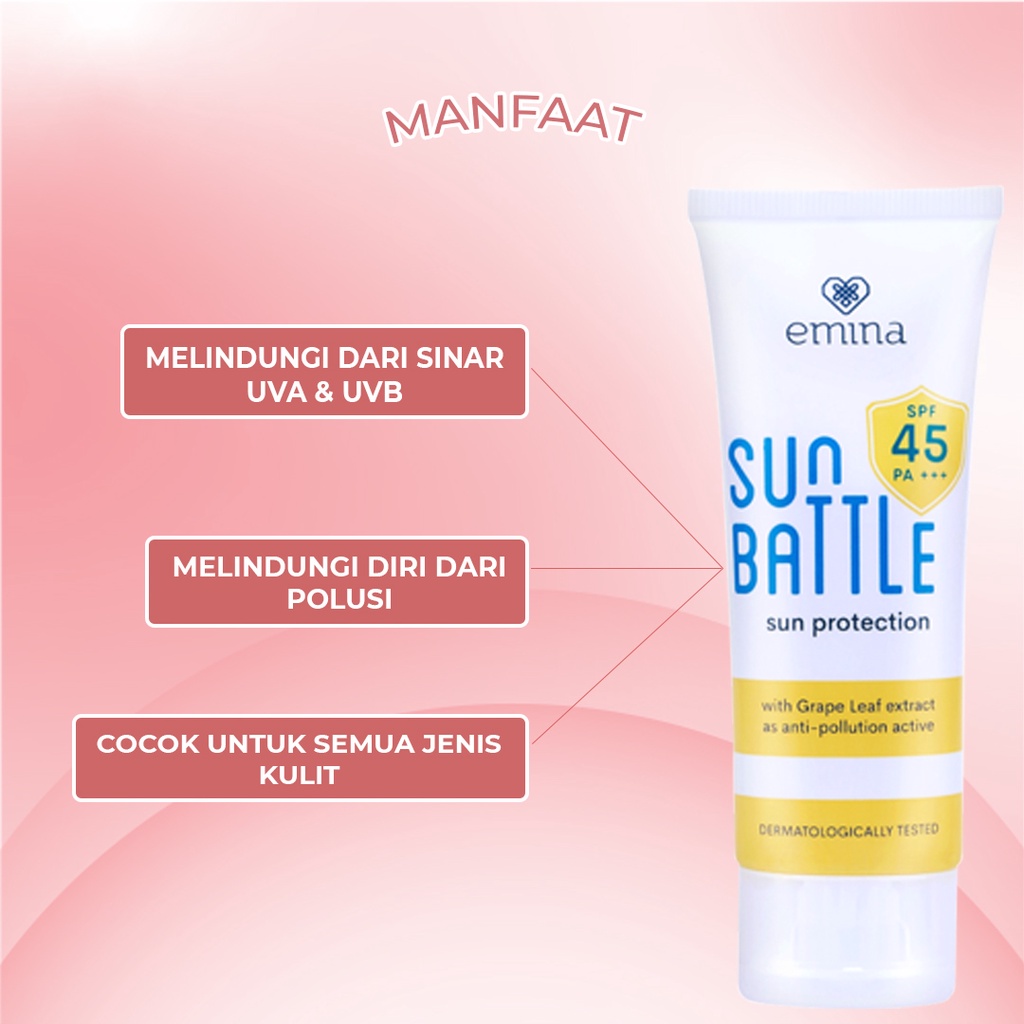 SKINHOUSEID EMINA SUN BATTLE SPF 30 PA+++