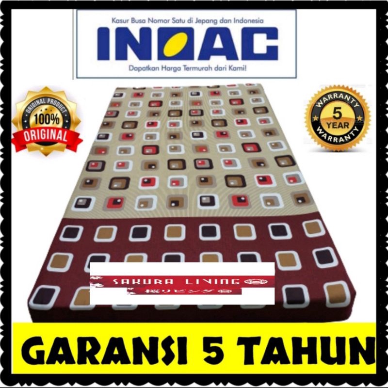 KASUR BUSA INOAC PREMIUM TEBAL 10 CM GARANSI 5 TAHUN