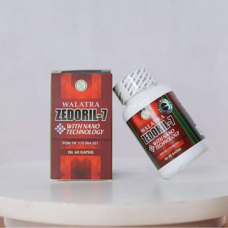[ ORIGINAL ] Obat Herbal Zedoril 7 | Walatra Zedoril 7 | Herbal Kanker, Tumor Dan Benjolan 60 Kapsul-8